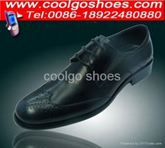 Dress men shoes in PU material