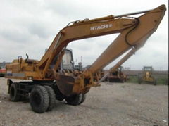 Used HITACHI EX100-1WD Excavator