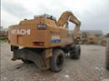 Used HITACHI EX100-1WD Excavator 3