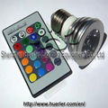 RGB LED light bulb