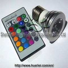 RGB LED light bulb 