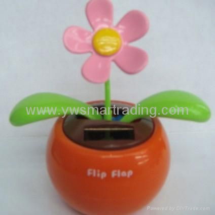 flip flap solar flower solar toys