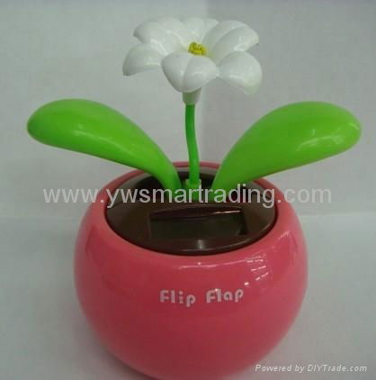 flip flap solar flower solar toys 3