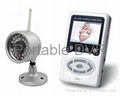 2.4ghz digital wireless baby Portable lcd DVR monitor