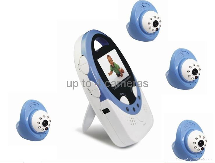 4 Channel Digital Baby care Monitor with talkback Mic 4
