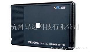 TDMx2000F型威譜數字電話交換機系統