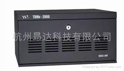 威谱TDMX-2000B型程控交换机 弹屏/录音/支持IVR