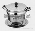 Stainless steel alcohol stove