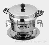 Stainless steel alcohol stove