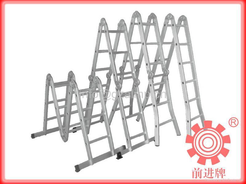 Multi-function aluminum ladder