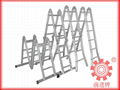 Multi-function aluminum ladder