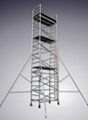 Aluminum scaffolding