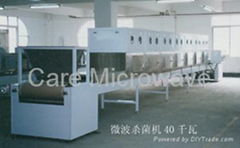 Industrial Microwave herbs drying and sterilization Equipment