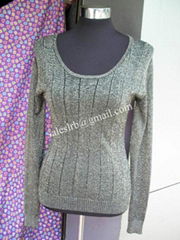 Round Collar Cardigan with long sleeves