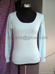 Round Collar Cardigan with long sleeves