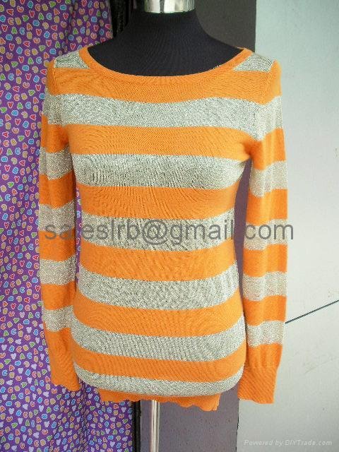 Round Collar Cardigan with long sleeves 2