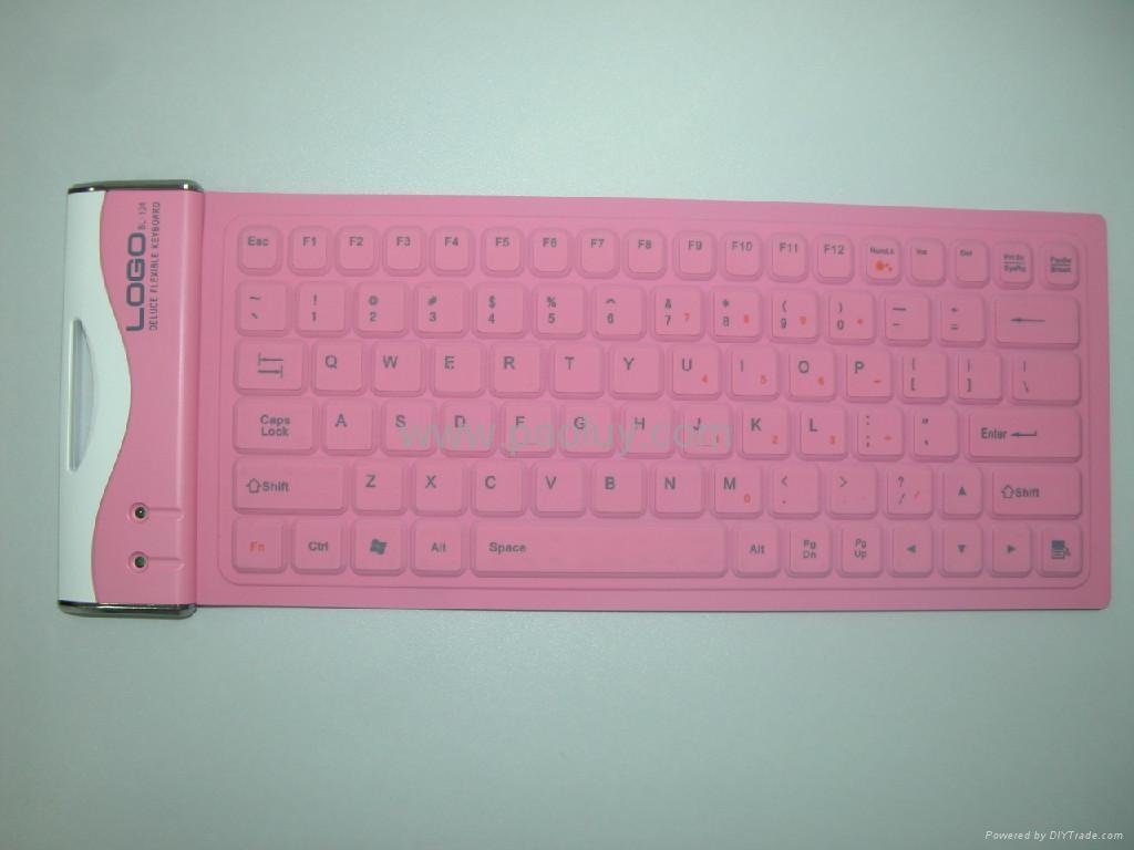84-Key Flexible Silicone Keyboard  2