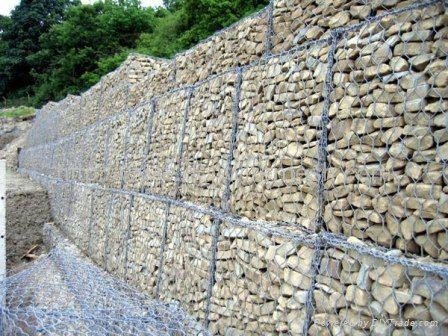 hot dipped galvanized rock filled gabions box 4