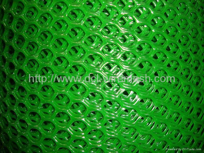 extruded HDPE plastic plain mesh