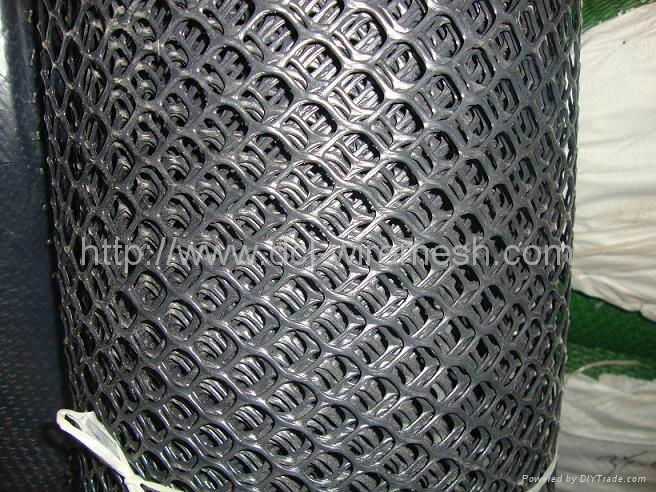 extruded HDPE plastic plain mesh 2