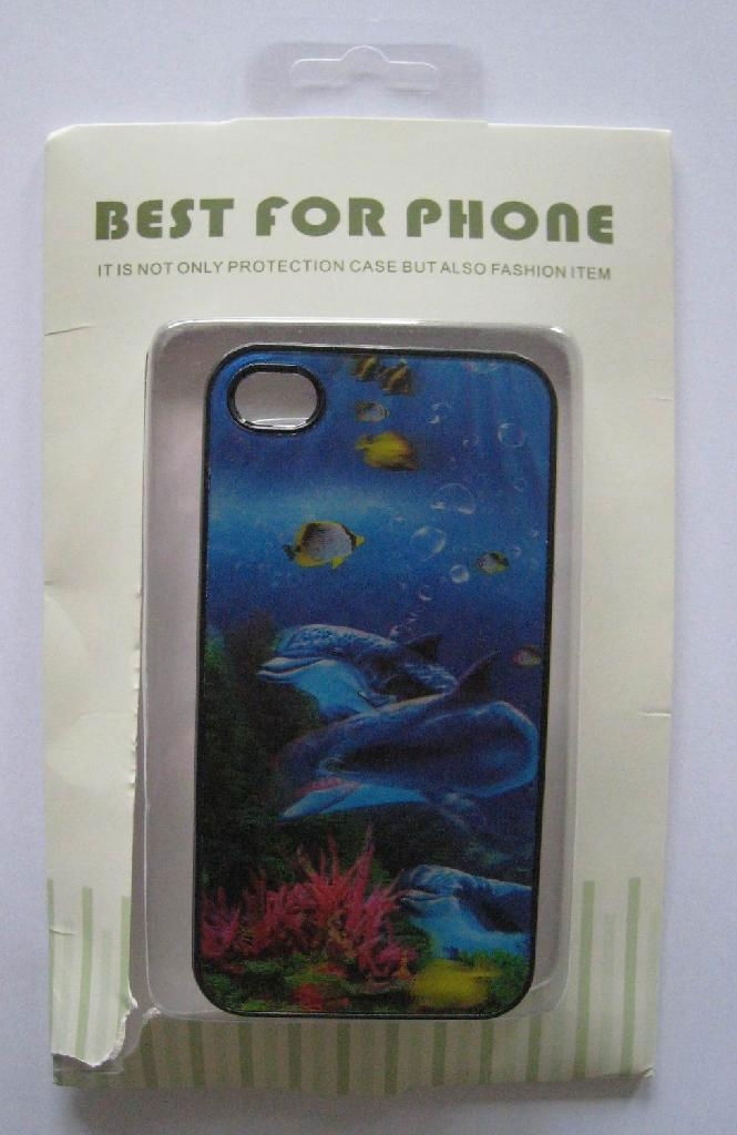 3D Mobile phone case   D01 Dolphin painting 2