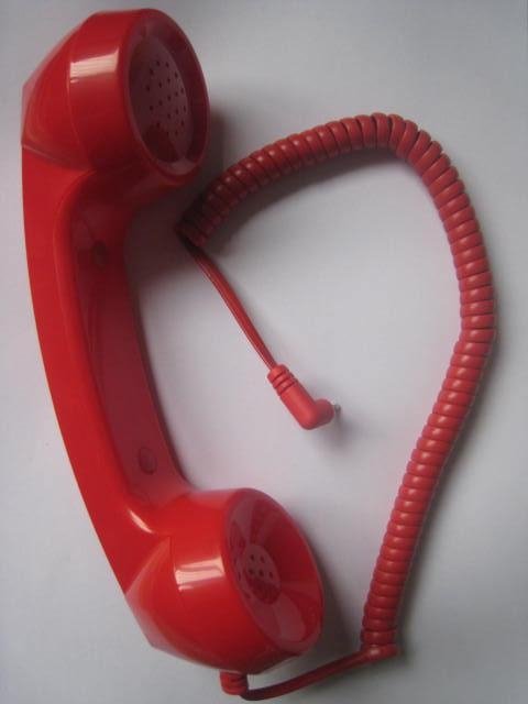 retro phone O5 red color