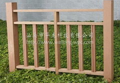 WPC garden fence