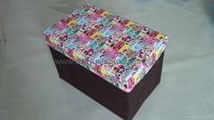 Non-woven storage box,storage stool