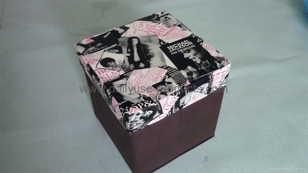 Non-woven storage box,storage stool 2