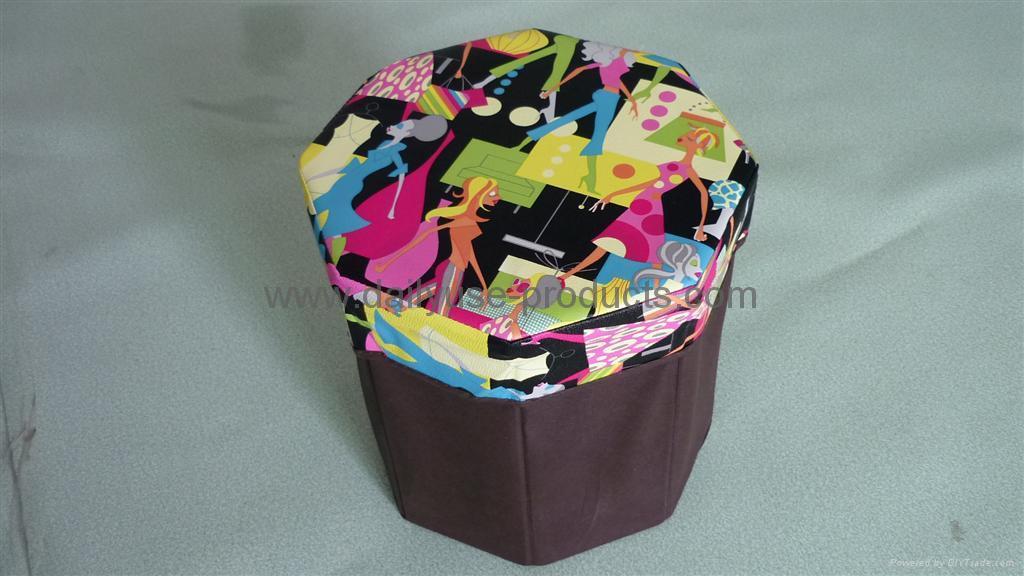 Non-woven storage box,storage stool 5