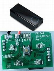 Atmosphere of LED light with wireless charger