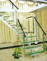 L shape stainless steel staircase