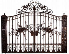 ornamental steel gate