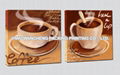 Coffee Cup Oil Painting Canvas Art Printing