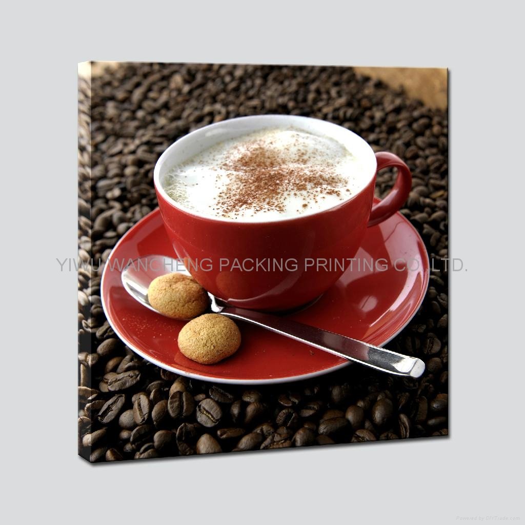Coffee Cup Oil Painting Canvas Art Printing 2