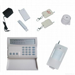 wired and wireless burglar alarm system,LED