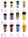 Plastic Double-layer Water Bottle Advertisement Mug Promotion Gift Bottle Cup 5