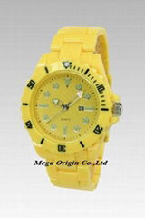 fashion plastic watch