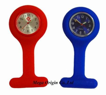 Silicone Nurse Fob Watches with calendar 3