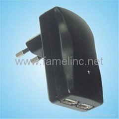 2.1A Dual USB AC charger (PT-TCB)