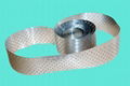 Perforated aluminium strip