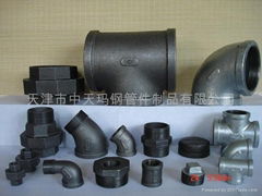 Malleable iron pipe fitting-CAPS