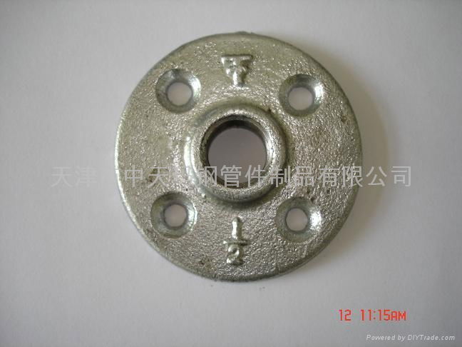 Malleable iron pipe fitting-FLOOR FLANGES