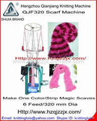 Jacquard Scarf Knitting Machine