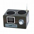 MD-D6 Multi-function Mobile Speaker Digital FM Radio 1