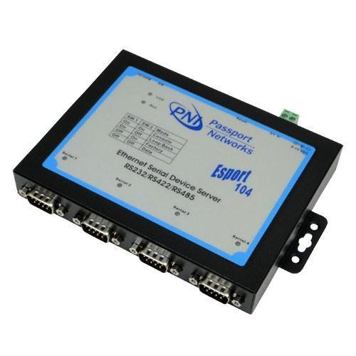 4-port Ethernet Serial device server
