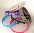 silicone bracelet