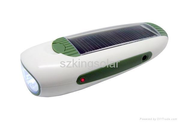 solar flashlight/torch