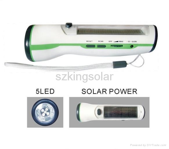 solar flashlight/torch 3