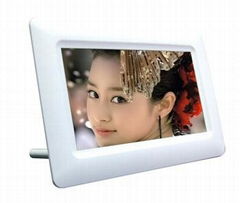 7 inch digital photo frame with simple function